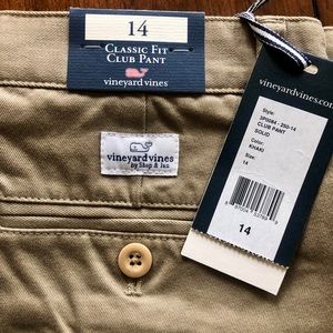 Boys Vineyard Vines Classic Fit Club Pants 14